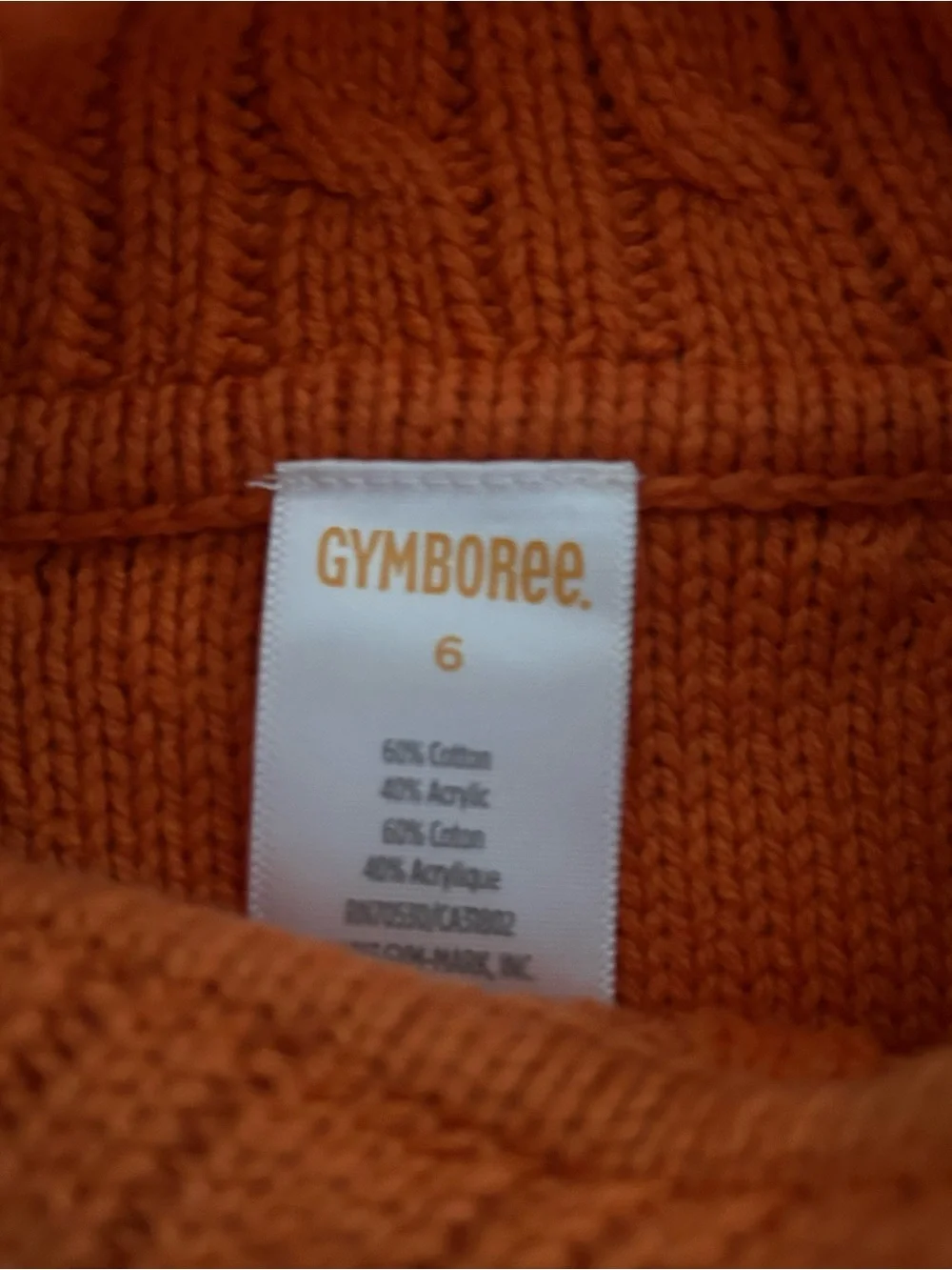 Gymboree 2013 Girls Cable Knit Pullover Sweater Dress Short Sleeve